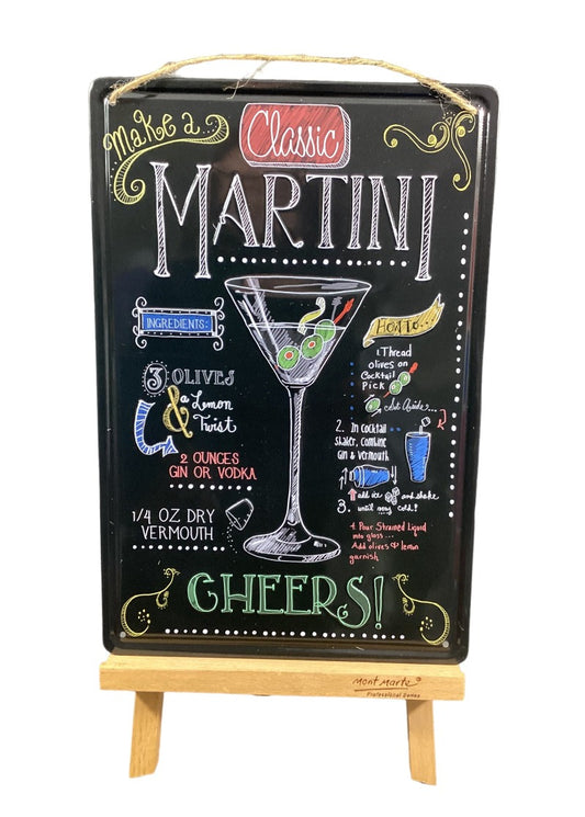 Martini - Tin Sign 30 X 20 cm-Hand Picked Imports