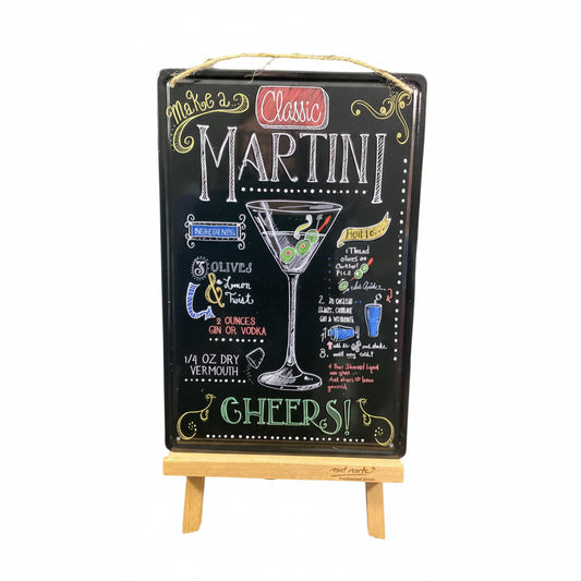 Martini - Tin Sign 30 X 20 cm-Hand Picked Imports