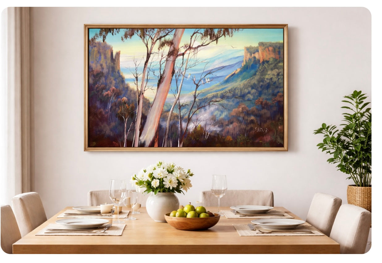 Painting On Stretched Canvas 20 x 30 inches By Susan Hend Russell-Hand Picked Imports