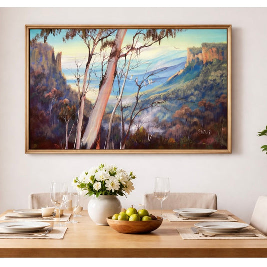 Painting On Stretched Canvas 20 x 30 inches By Susan Hend Russell-Hand Picked Imports