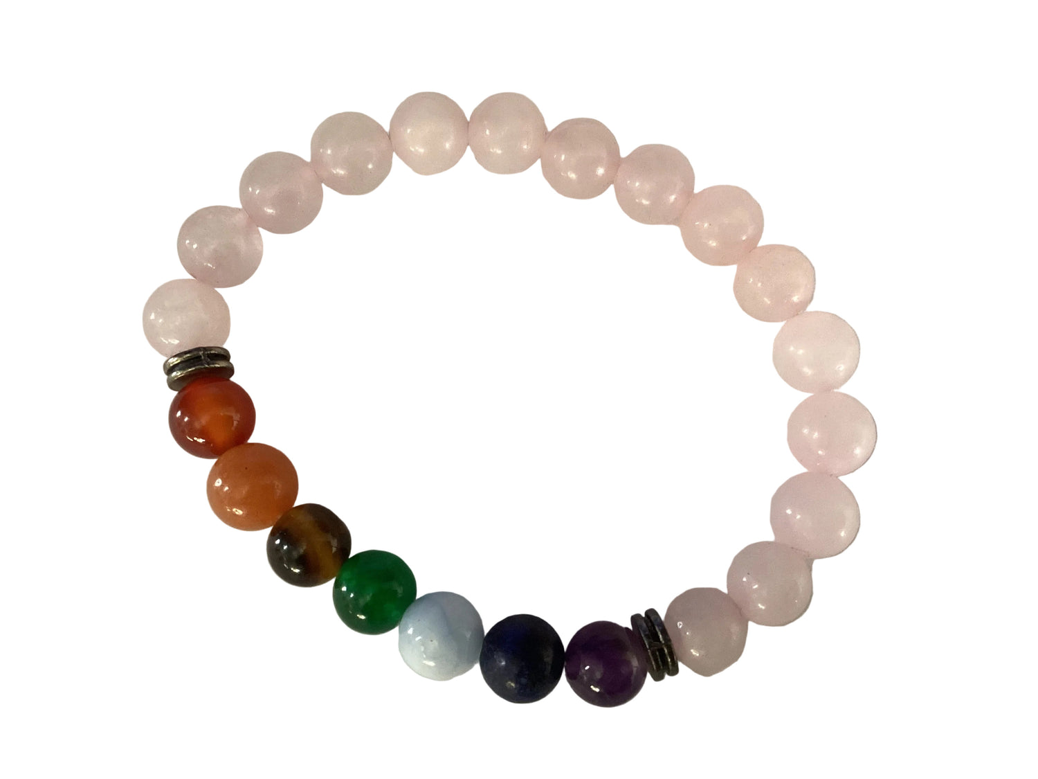 Rose Quartz Chakra bracelet-Hand Picked Imports