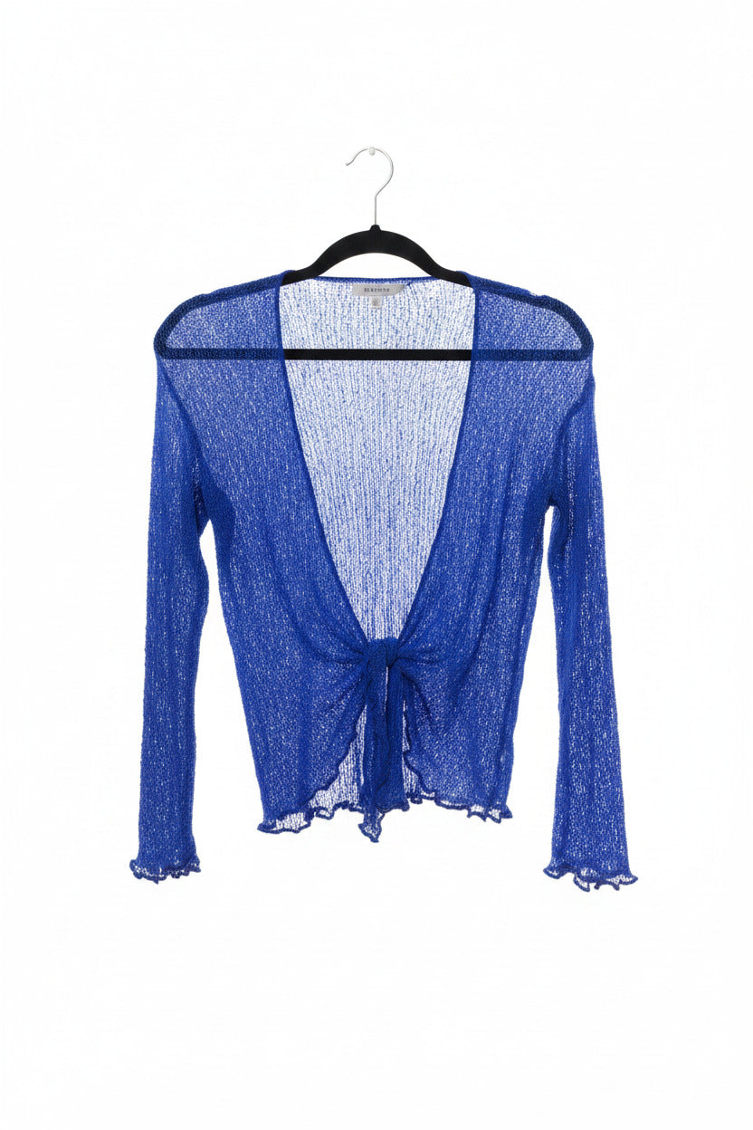 Ladies Stretchy Crochet Cardigan/Shrug Size 8 to 14-Hand Picked Imports