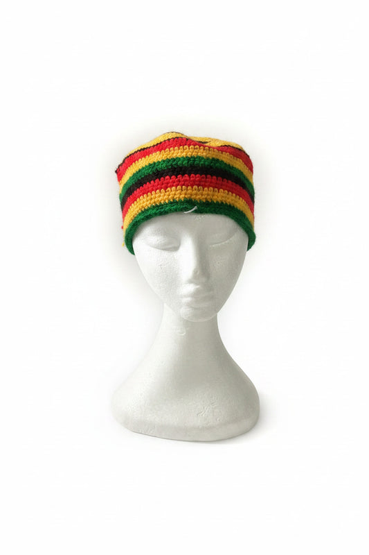 Unisex Rasta Knitted Festival Winter Beanie-Hand Picked Imports