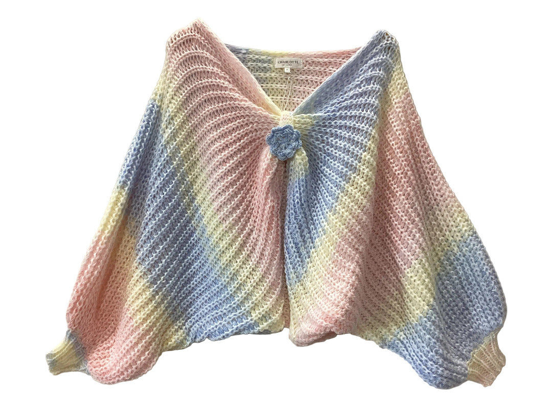 Ladies Soft Spring BoHo Loose Knit Jumper Free Size-Hand Picked Imports