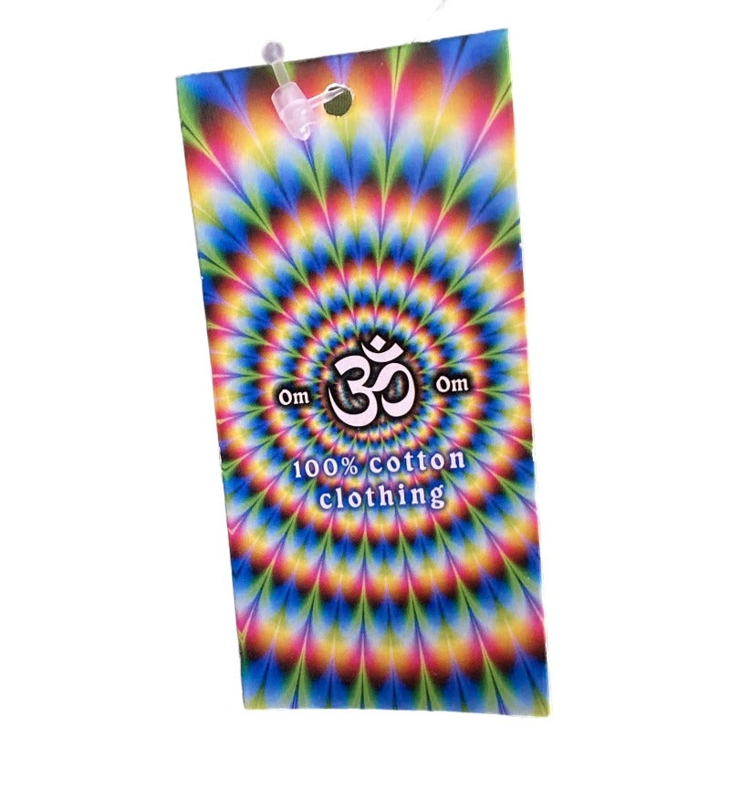 Men's/Unisex Tie-Dyed Colourful Cotton Cargo Pants Free Size-Hand Picked Imports