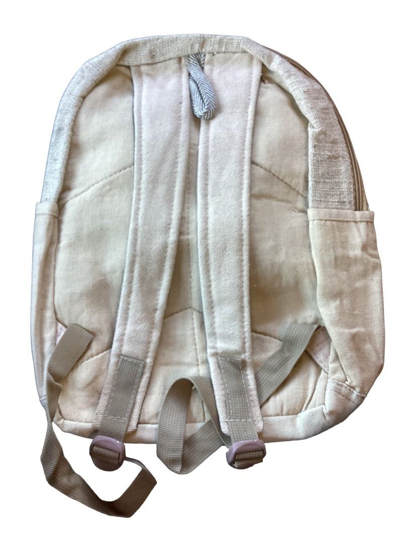 Hippie Festival Unisex Hemp/Cotton Backpack-Hand Picked Imports