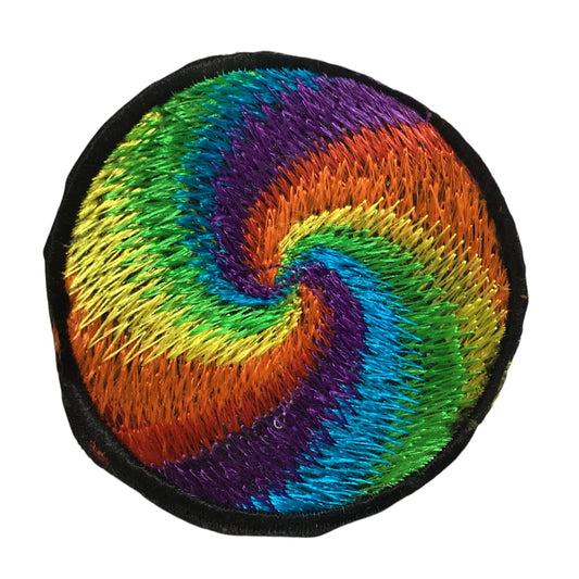 Rainbow Sew on Hippie BoHo Festival Patches Made in Nepal-Hand Picked Imports