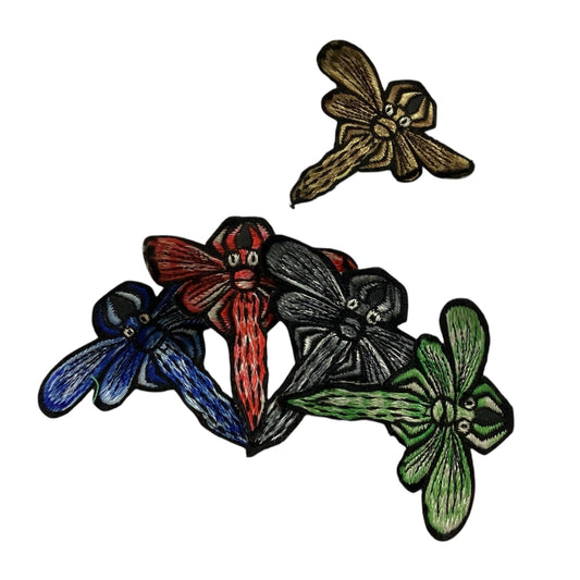 Sew on Dragonfly Patches Made in Nepal 9cm-Hand Picked Imports