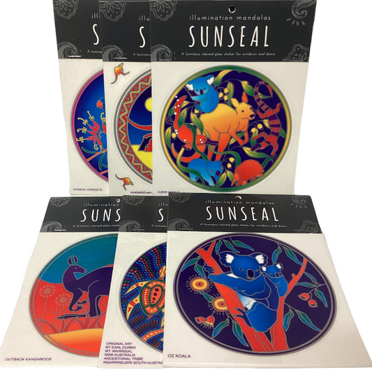 Australiana Sunseal Window Car Window Art Sticker Decal Stickers-Hand Picked Imports