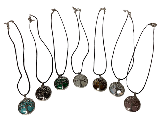 Tree of life Crystal Necklaces-Hand Picked Imports