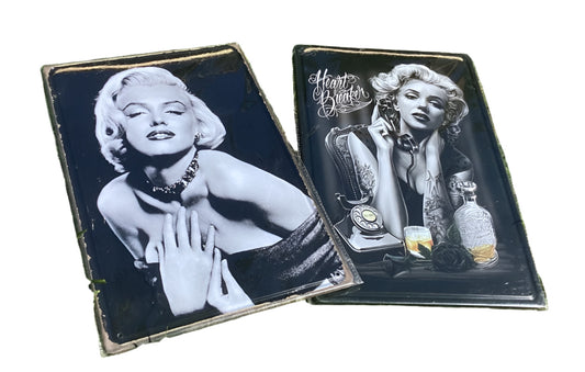 Marilyn Monroe Tin Sign 30 X 20 cm Sold by: Hand Picked Imports-Hand Picked Imports