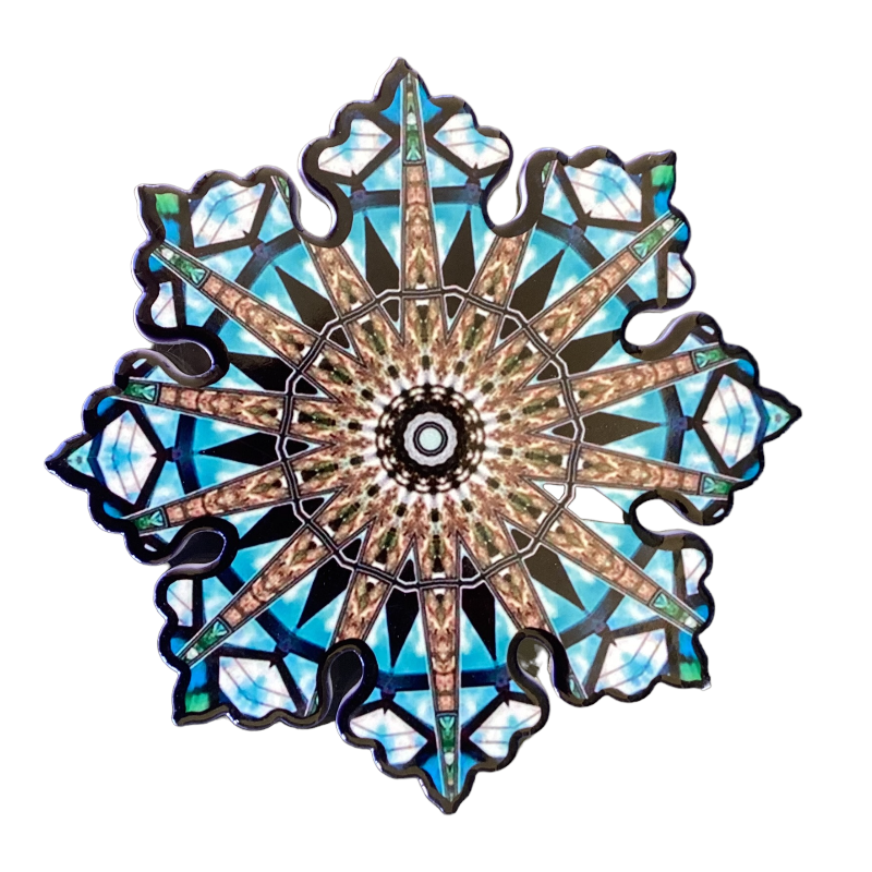 Snowflake shaped Trivet- Teapot Coasters 20 cm Wide-Hand Picked Imports