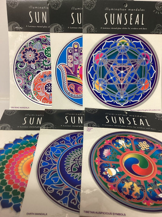 Mindfulness Sunseal Window Car Window Art Sticker Decal Stickers-Hand Picked Imports